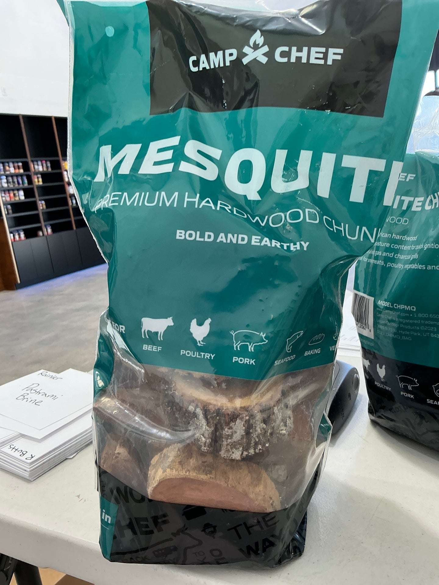 Mesquite Wood Chunks.
