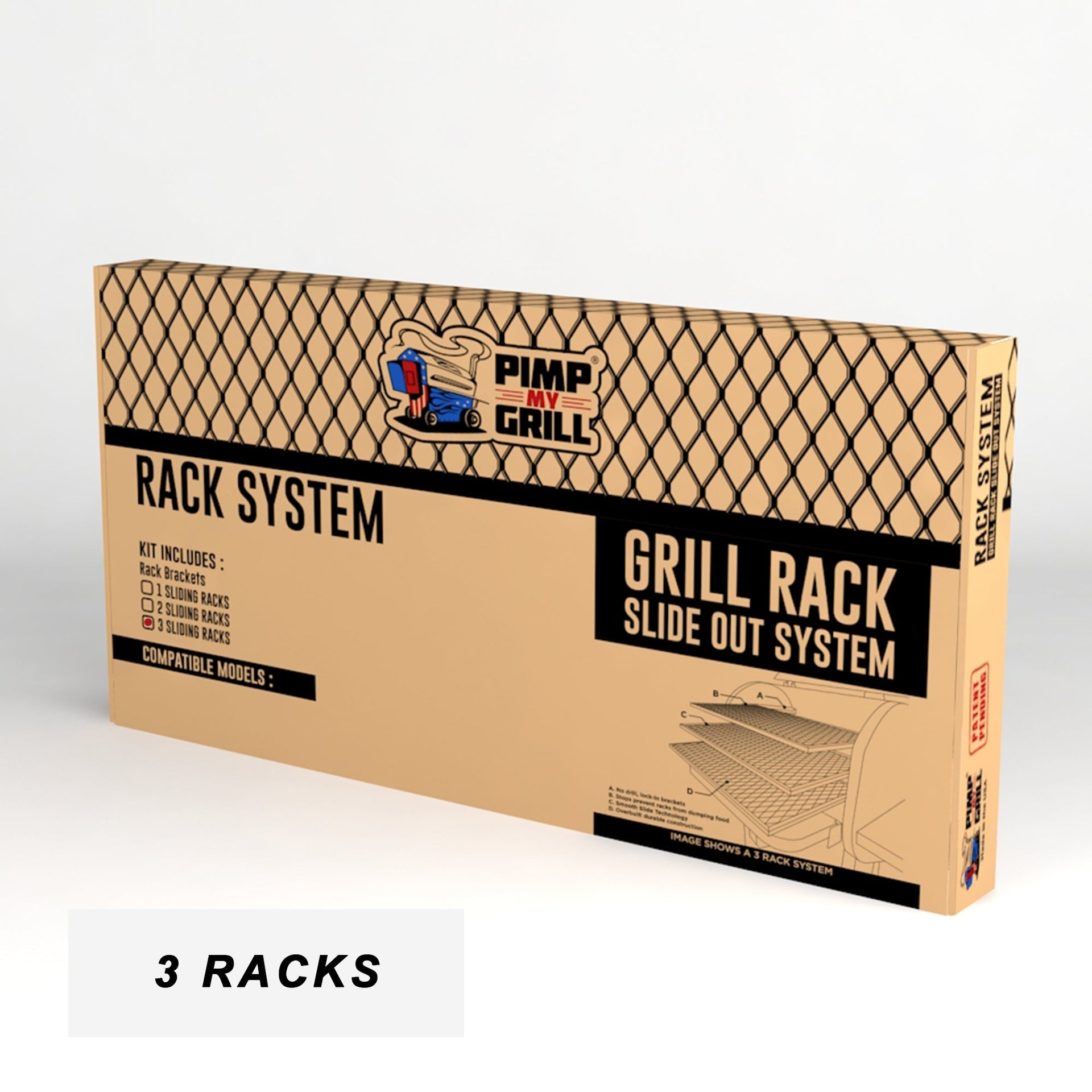 Ironwood 885 PMG Gen2 GRATE Rack System 3 Racks - Test.