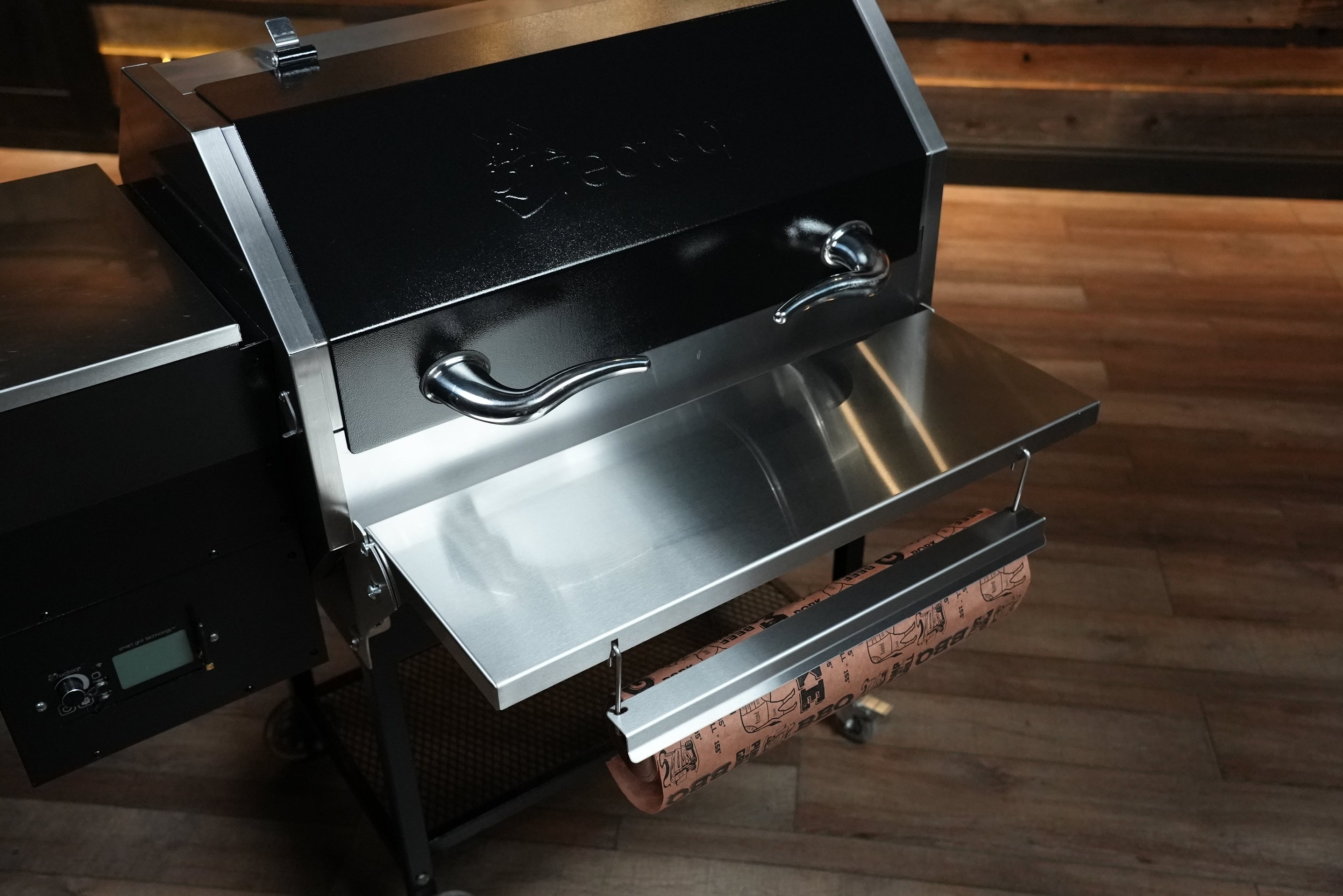 Tactical Stainless Folding Front Shelf for RecTeq RT-590