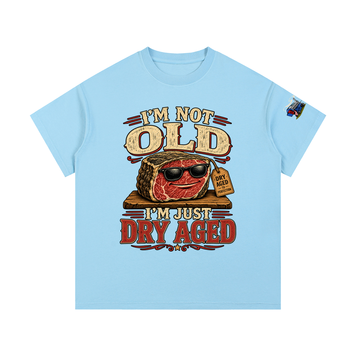 Aged - Vintage Wash Cotton T-Shirt