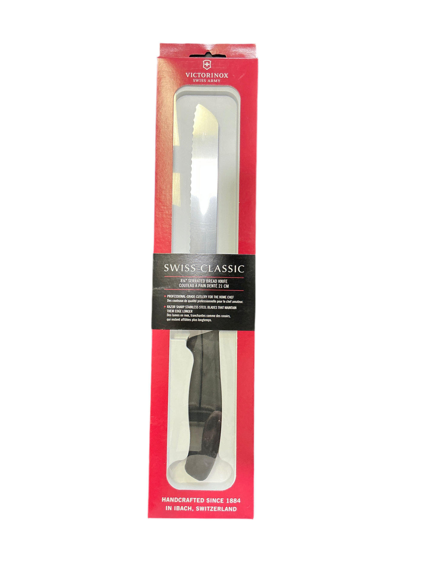 Swiss Classic - 8 1/4” Bread Knife.