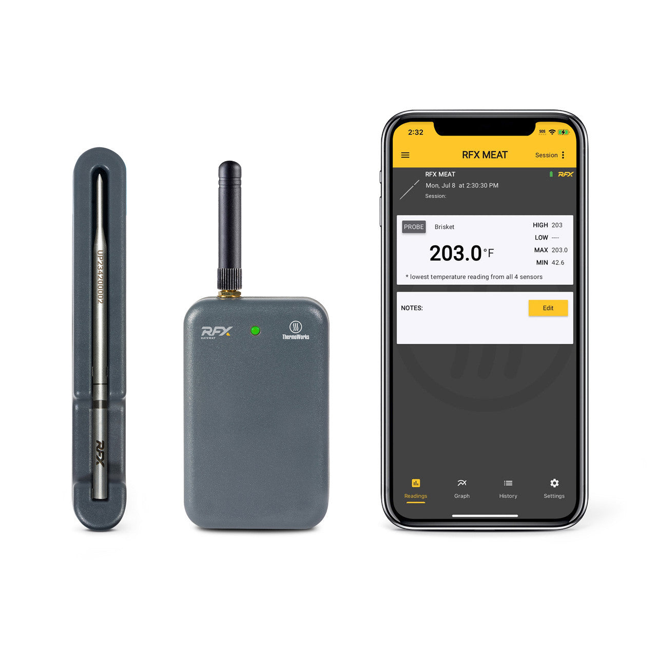 RFX™ Wireless (1) Probe Starter Kit – Pellet Grill Galore 26