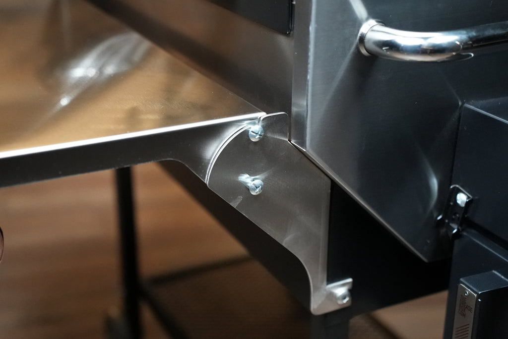Tactical Stainless Folding Front Shelf for RecTeq RT-590