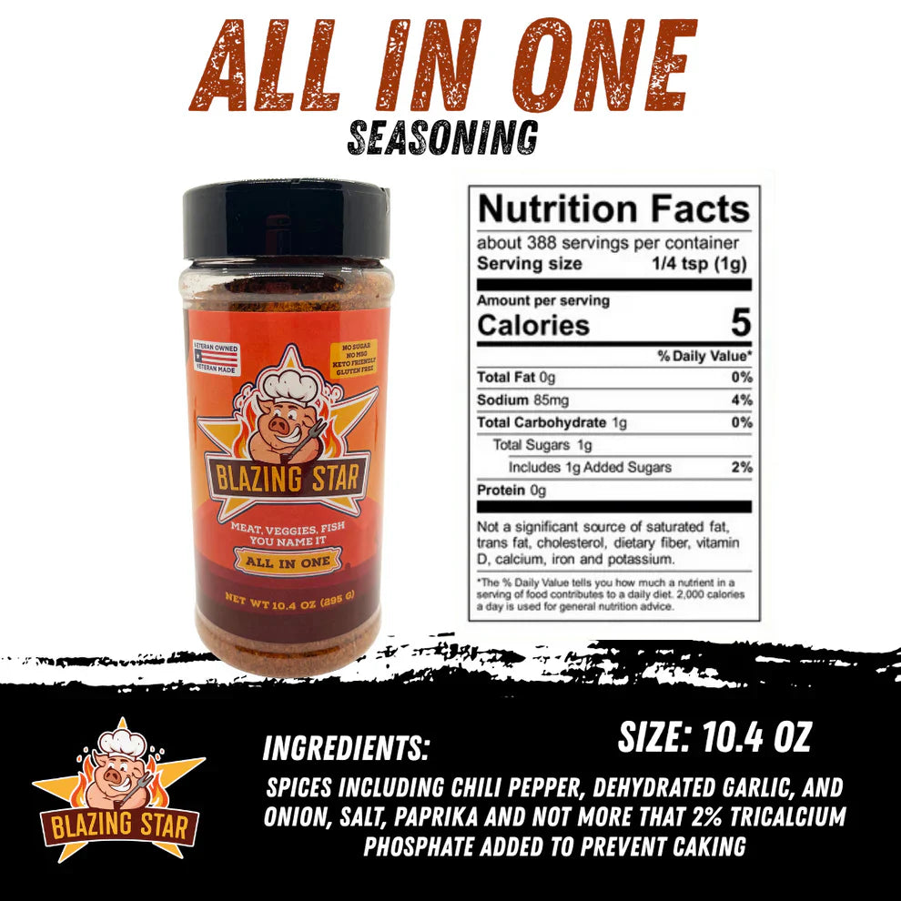 All In One Seasoning - Blazing Star