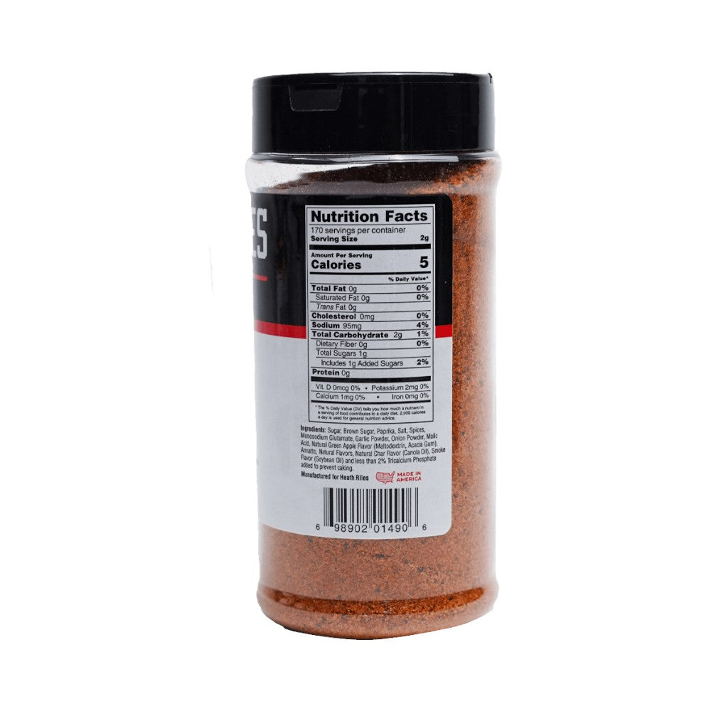 Heath Rile Apple Rub Shaker, 16 oz..