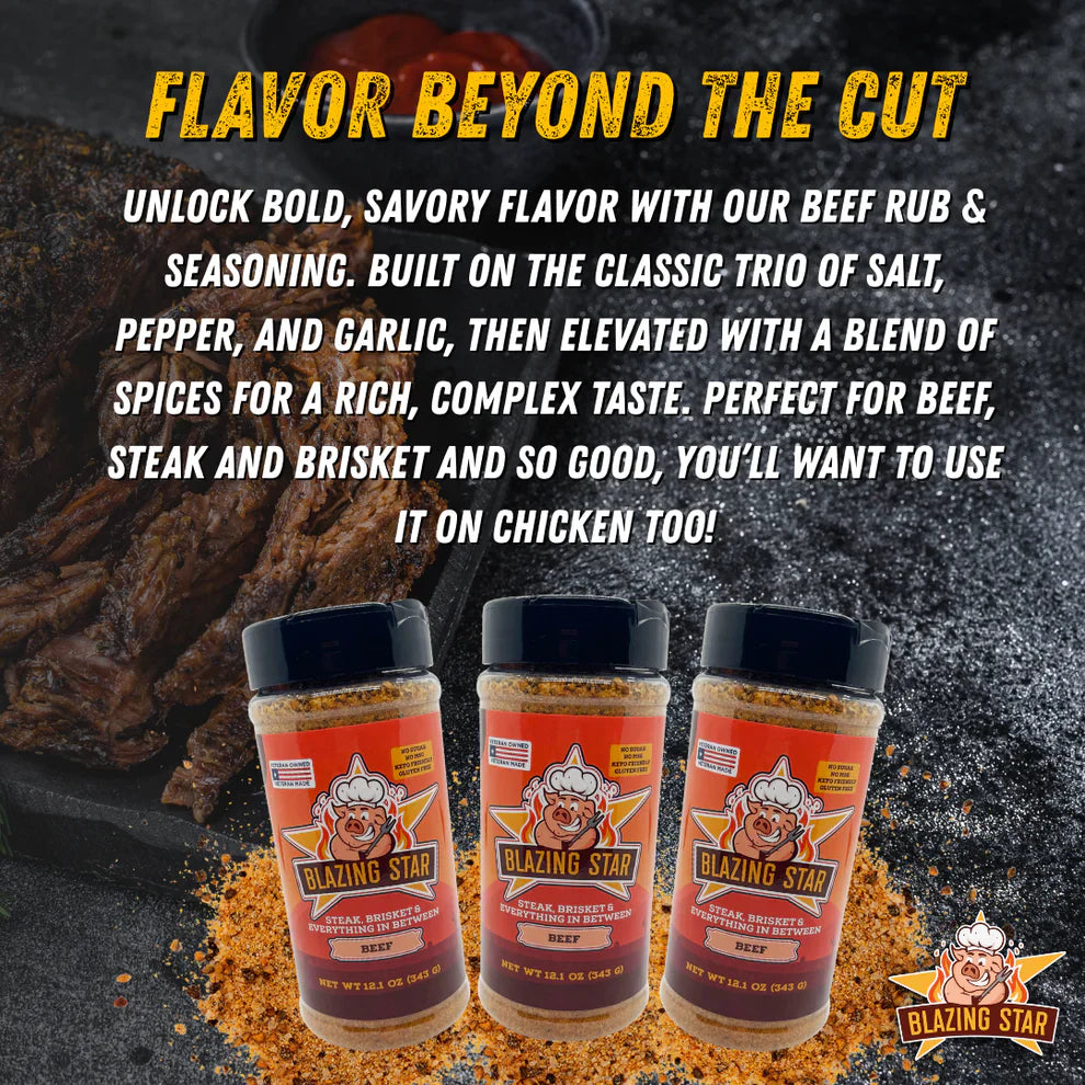 Beef Rub and Seasoning - Blazing Star
