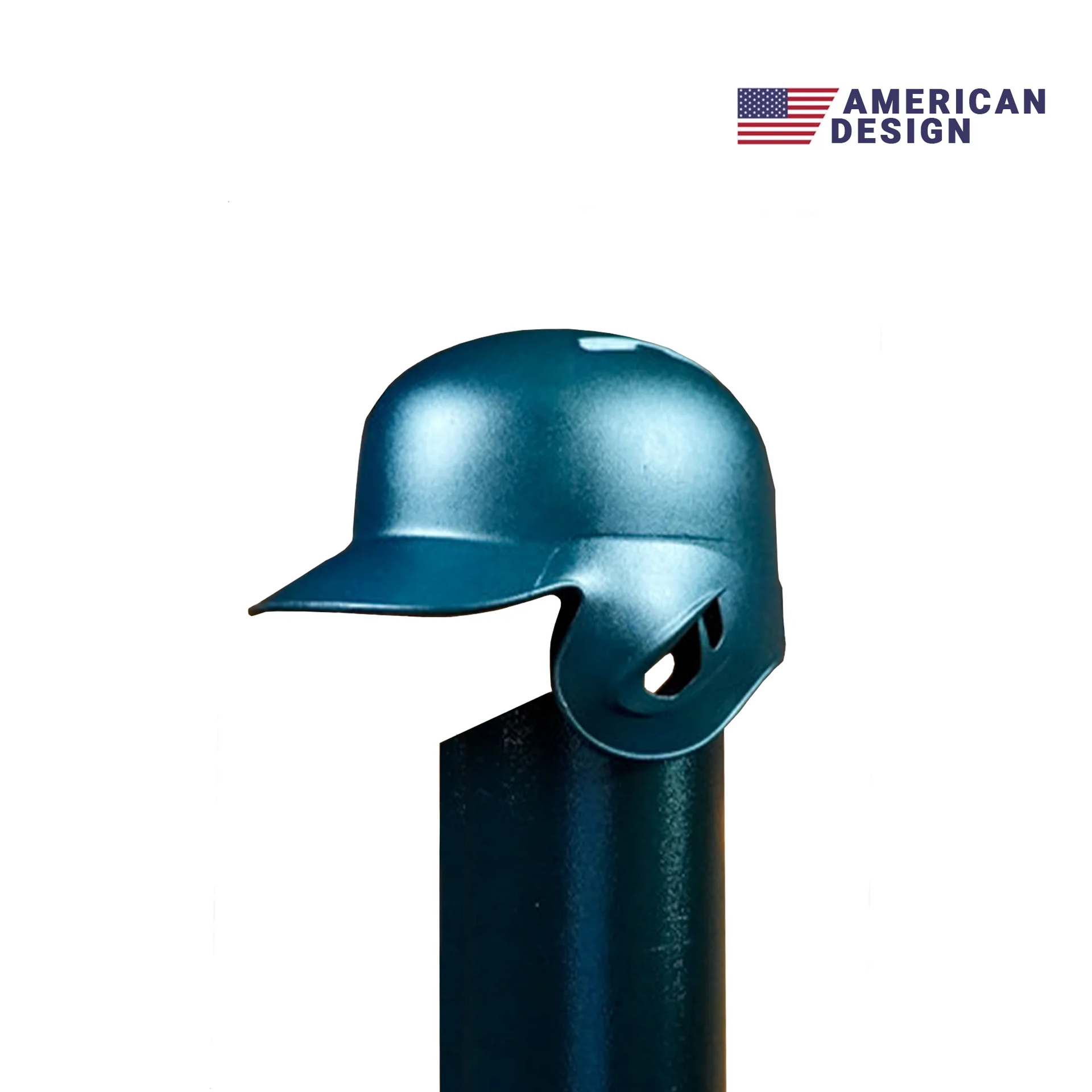 Baseball Batting Helmet BBQ Chimney Cap - Black.