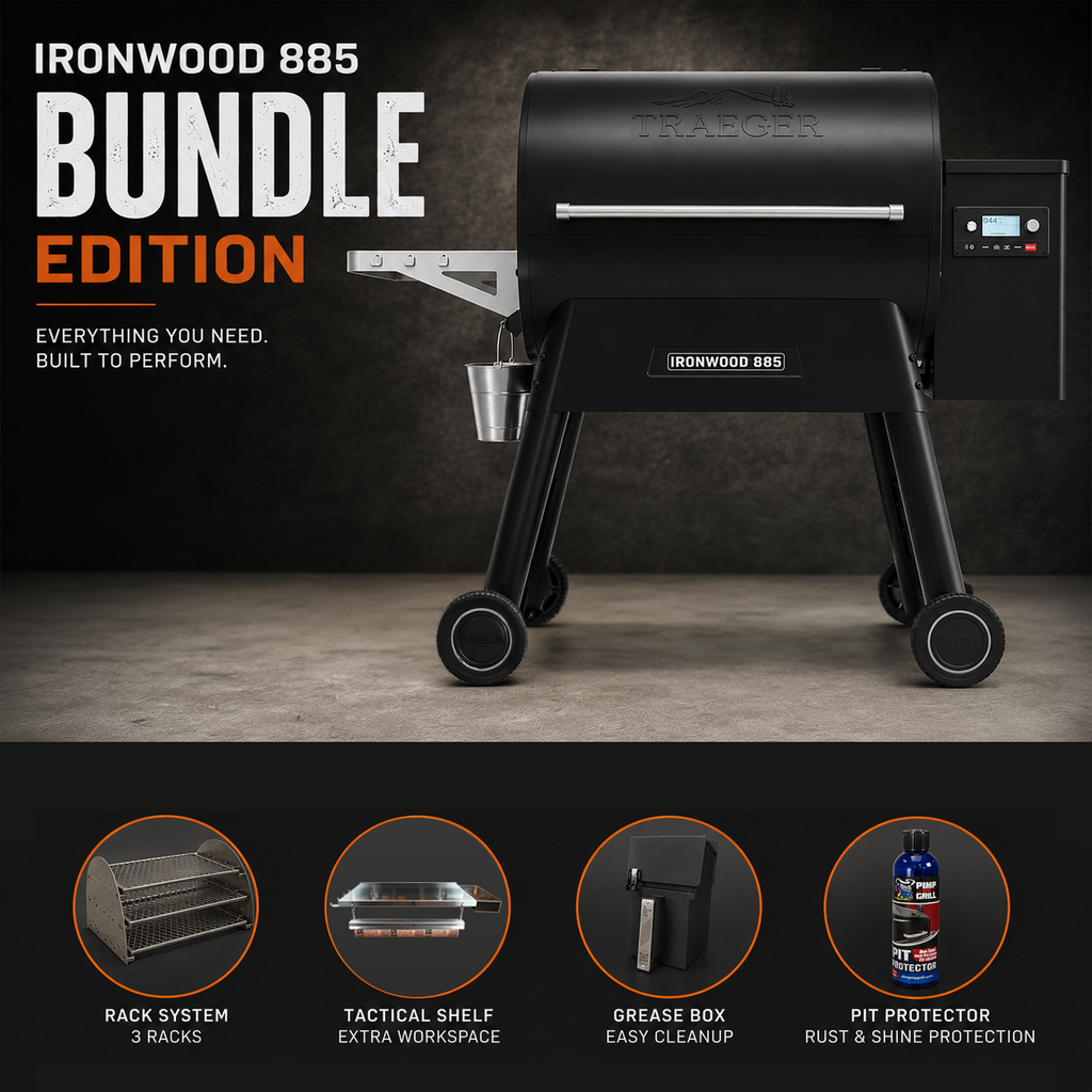 Traeger Ironwood 885 Bundle