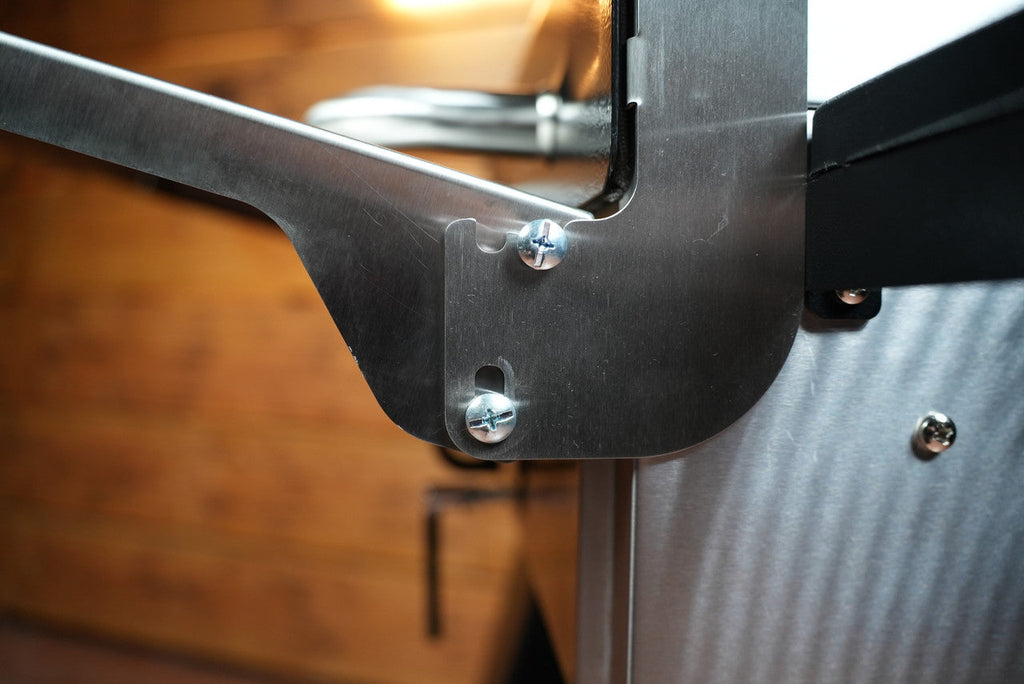 Folding Front Shelf for Camp Chef Woodwind 24 / Pro 24 / CL 24.