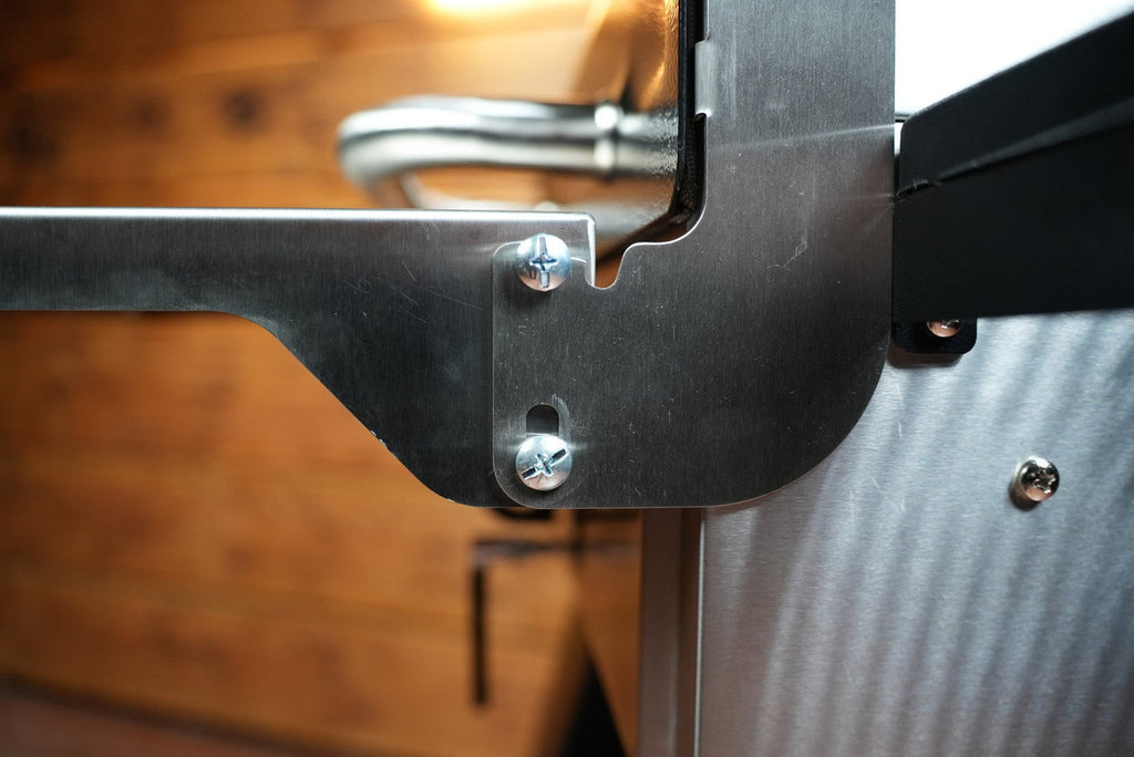 Folding Front Shelf for Camp Chef Woodwind 24 / Pro 24 / CL 24.