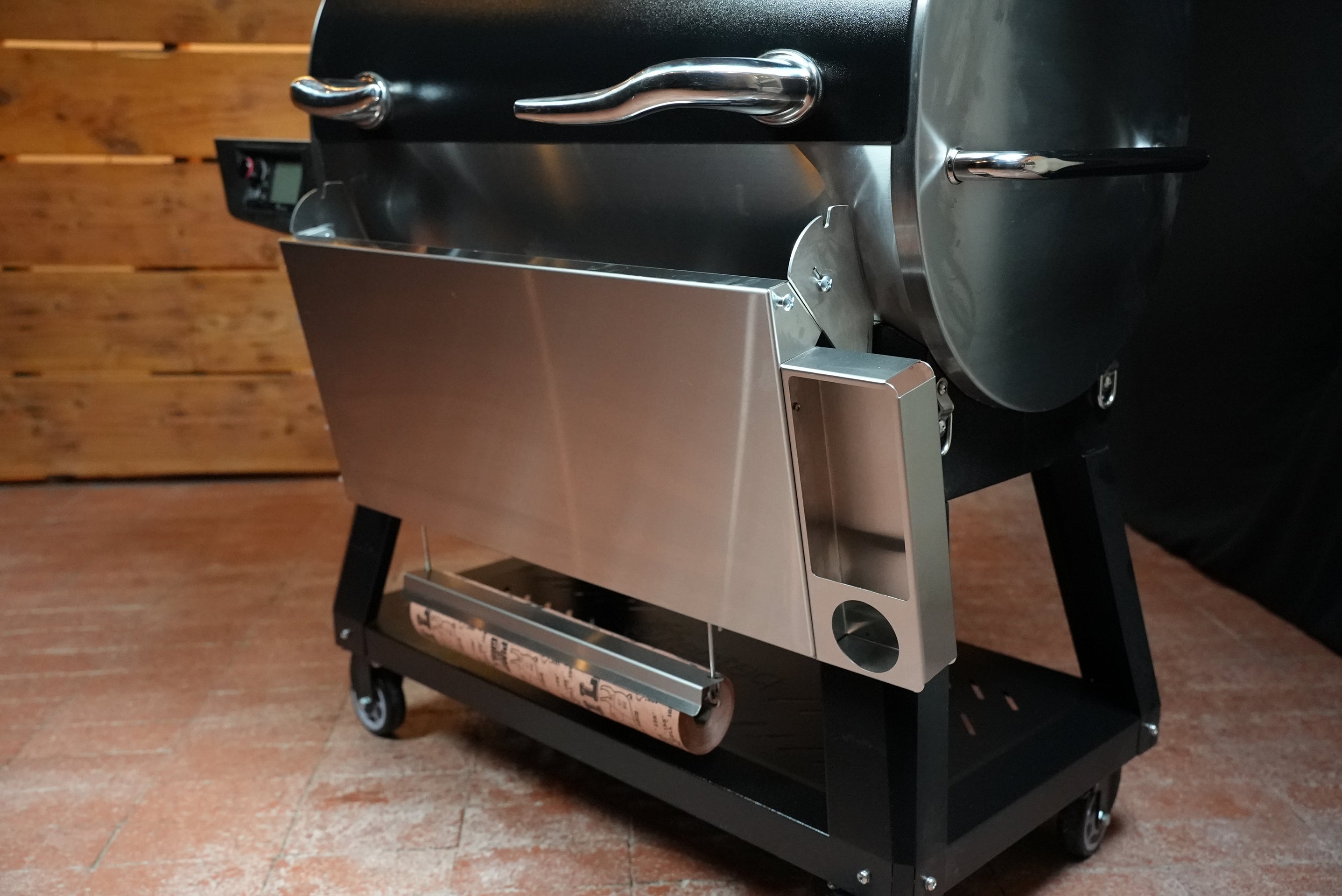 Tactical Stainless Folding Front Shelf for RecTeq Flagship 1100.