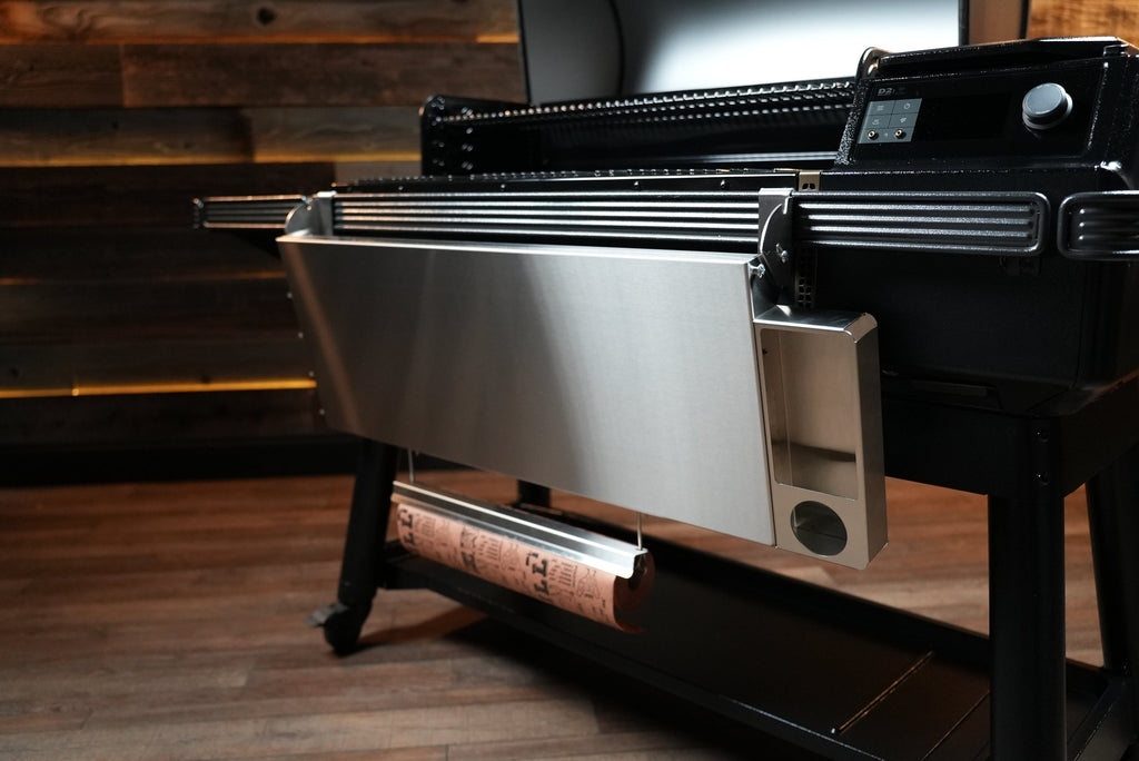 Tactical Stainless Folding Front Shelf for Traeger Ironwood XL
