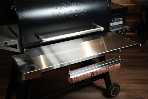 Tactical Stainless Folding Front Shelf for Traeger Timberline 1300