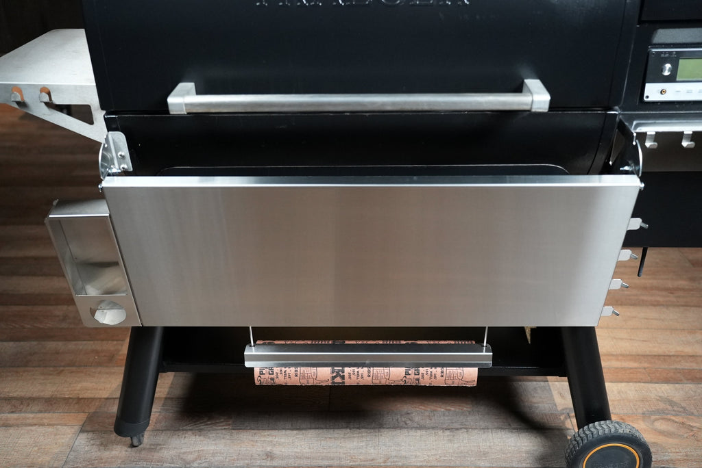 Tactical Stainless Folding Front Shelf for Traeger Timberline 1300