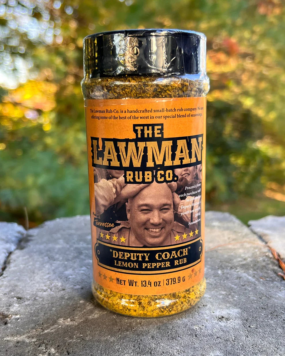 Lemon Pepper BBQ Seasoning for Chicken & Seafood | Deputy Coach - Lawman Rub Co