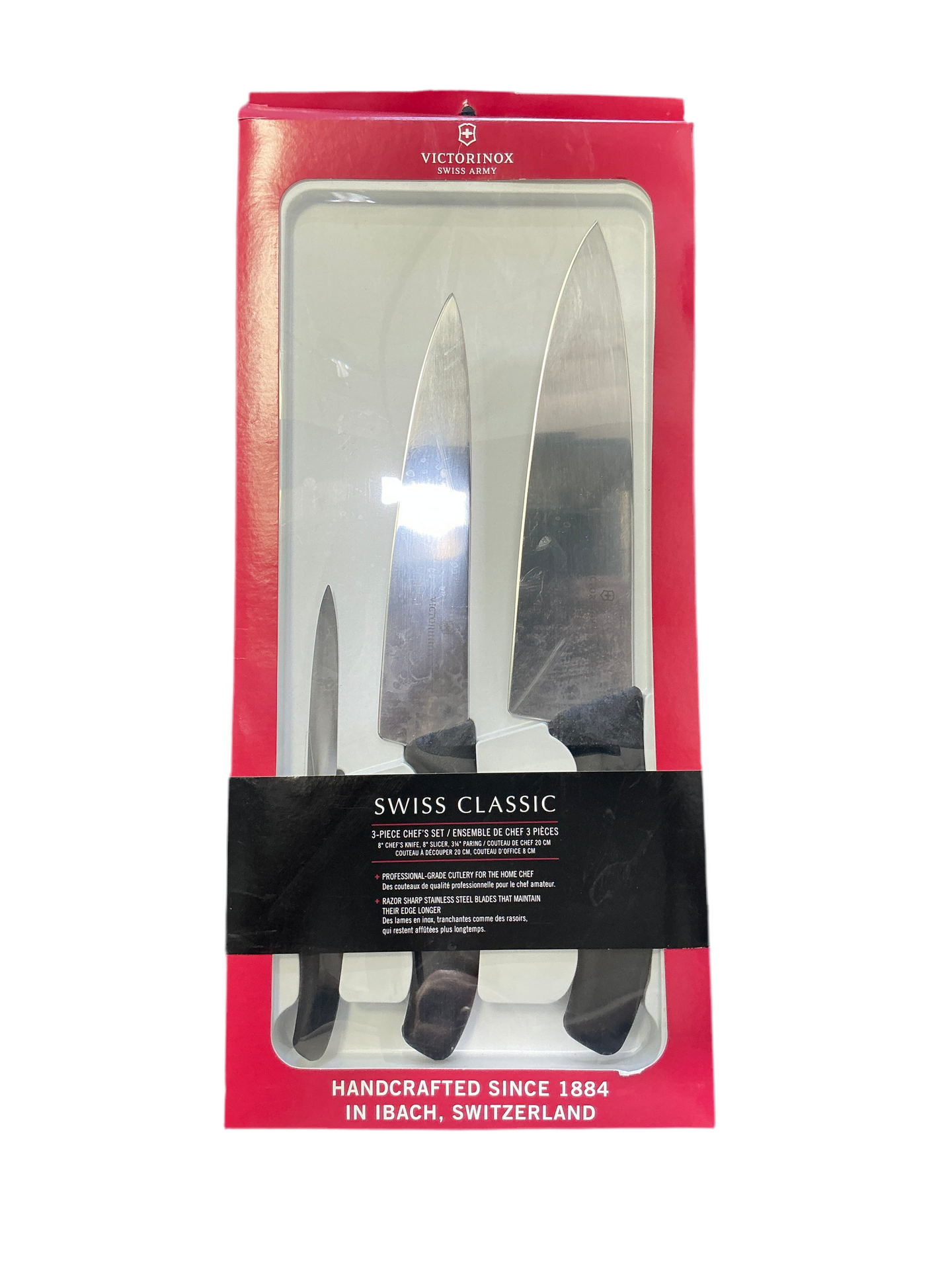 Swiss Classic - 3 Piece Chef’s Set.