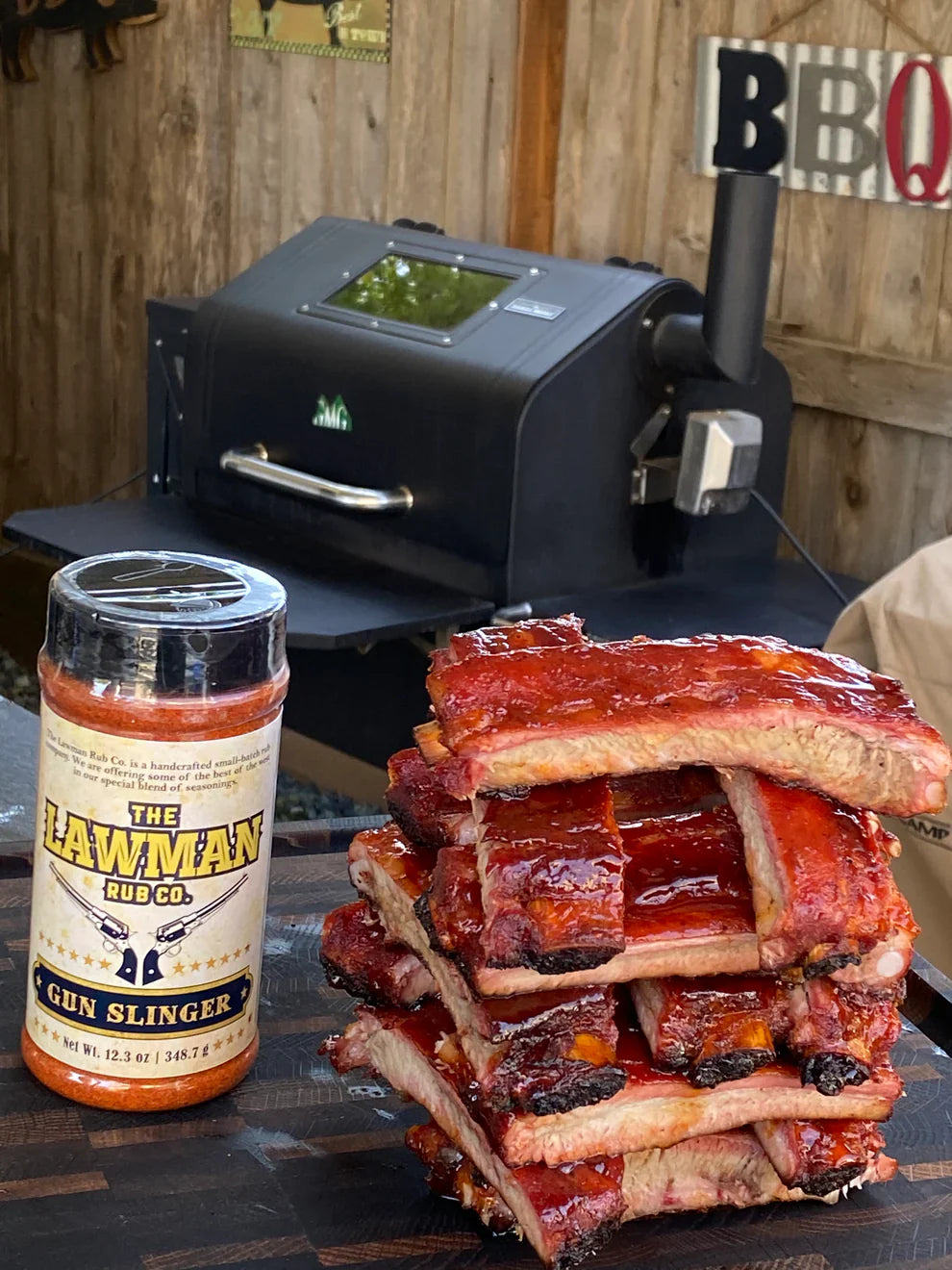 The Gun Slinger — Award-Winning All-Purpose BBQ Seasoning - Lawman Rub Co