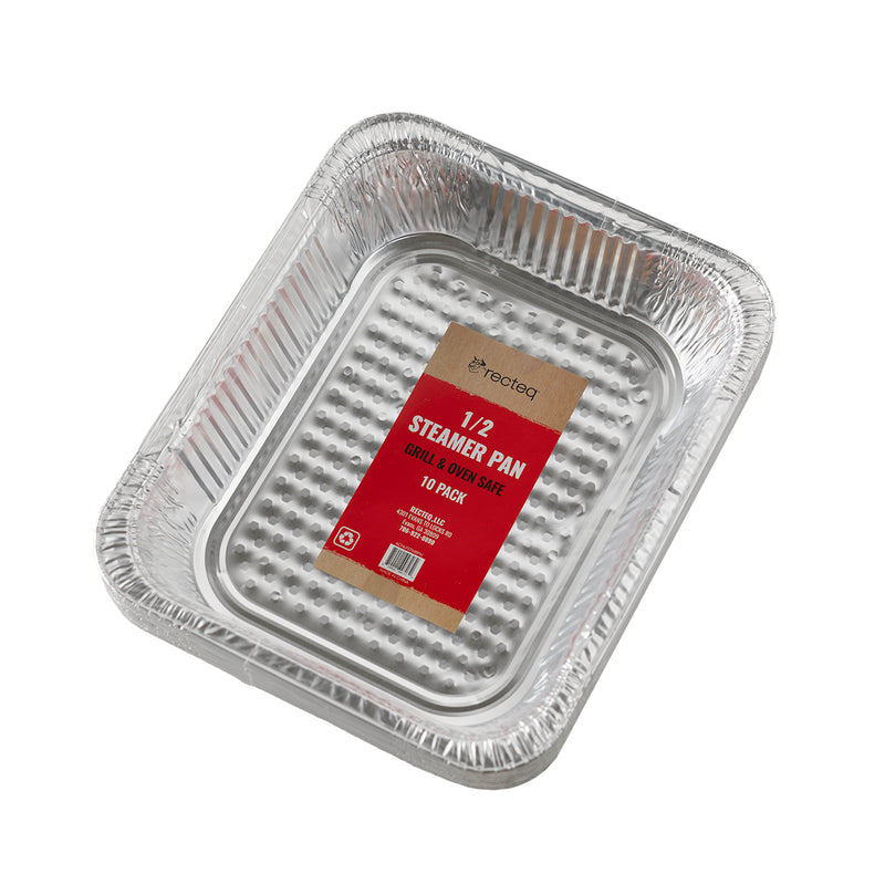 RecTeq Disposable Aluminum Steamer Pans – 10 Pack