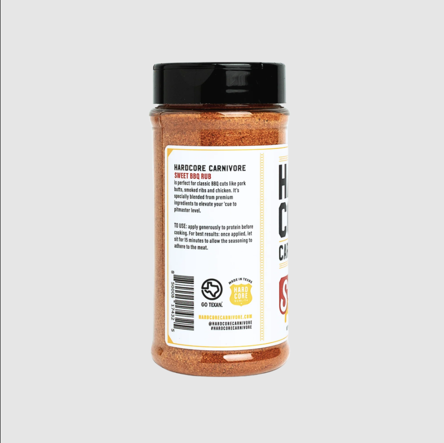 Hardcore Carnivore: Sweet BBQ Rub