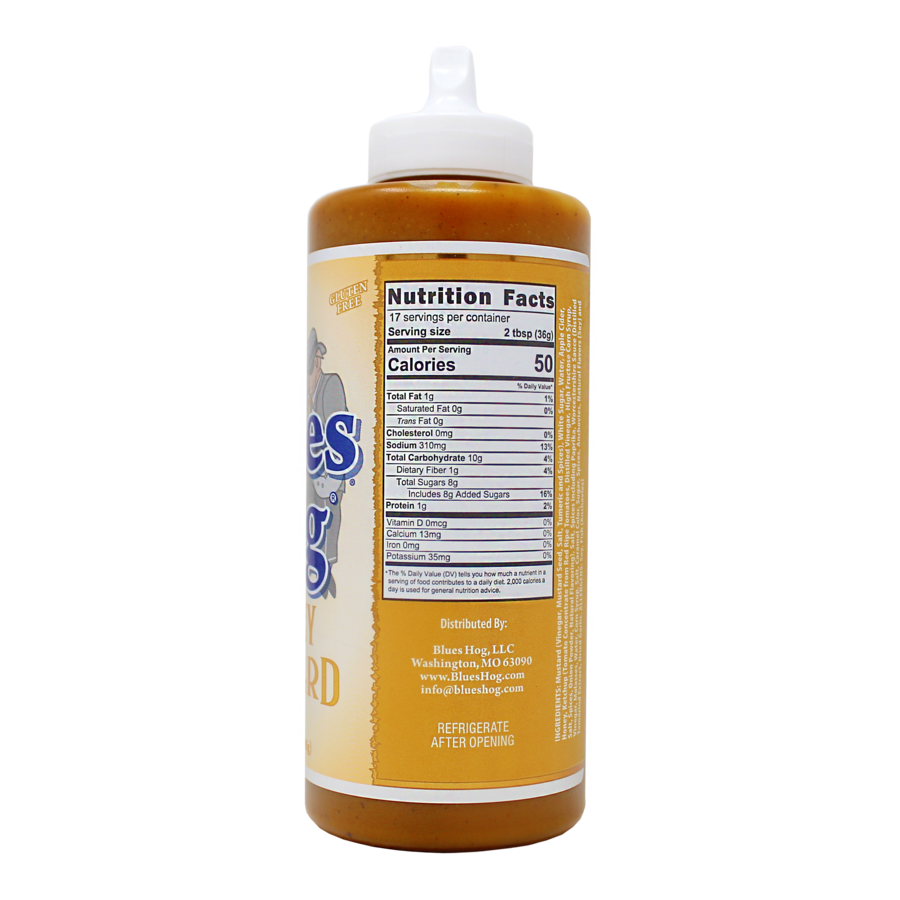 Blues Hog Honey Mustard Sauce Squeeze Bottle 21 oz..