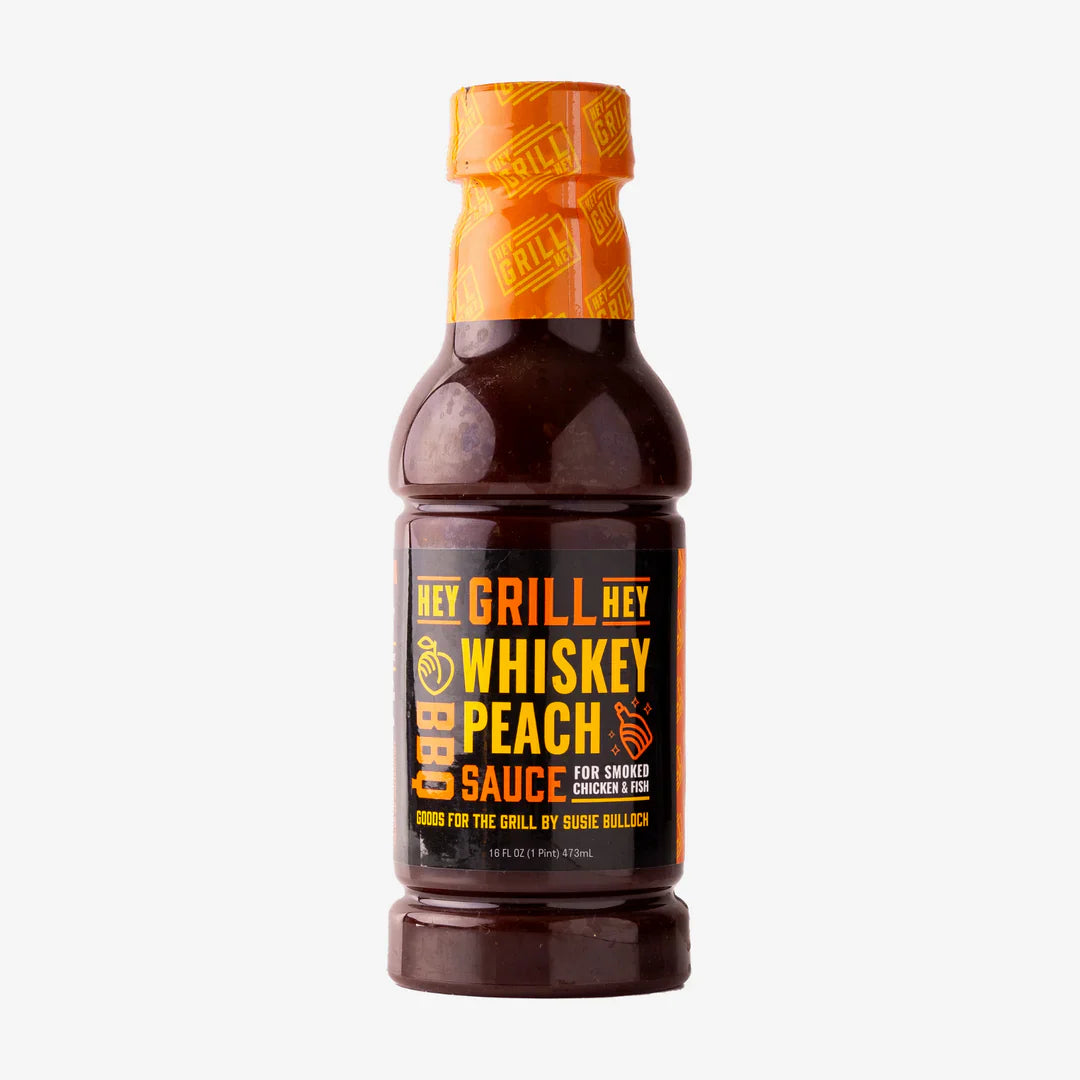 Whiskey Peach BBQ Sauce