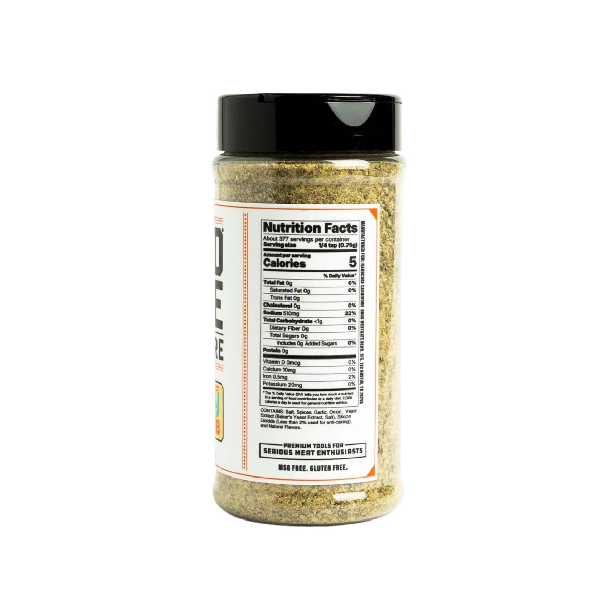 POULTRY RUB HARDCORE
