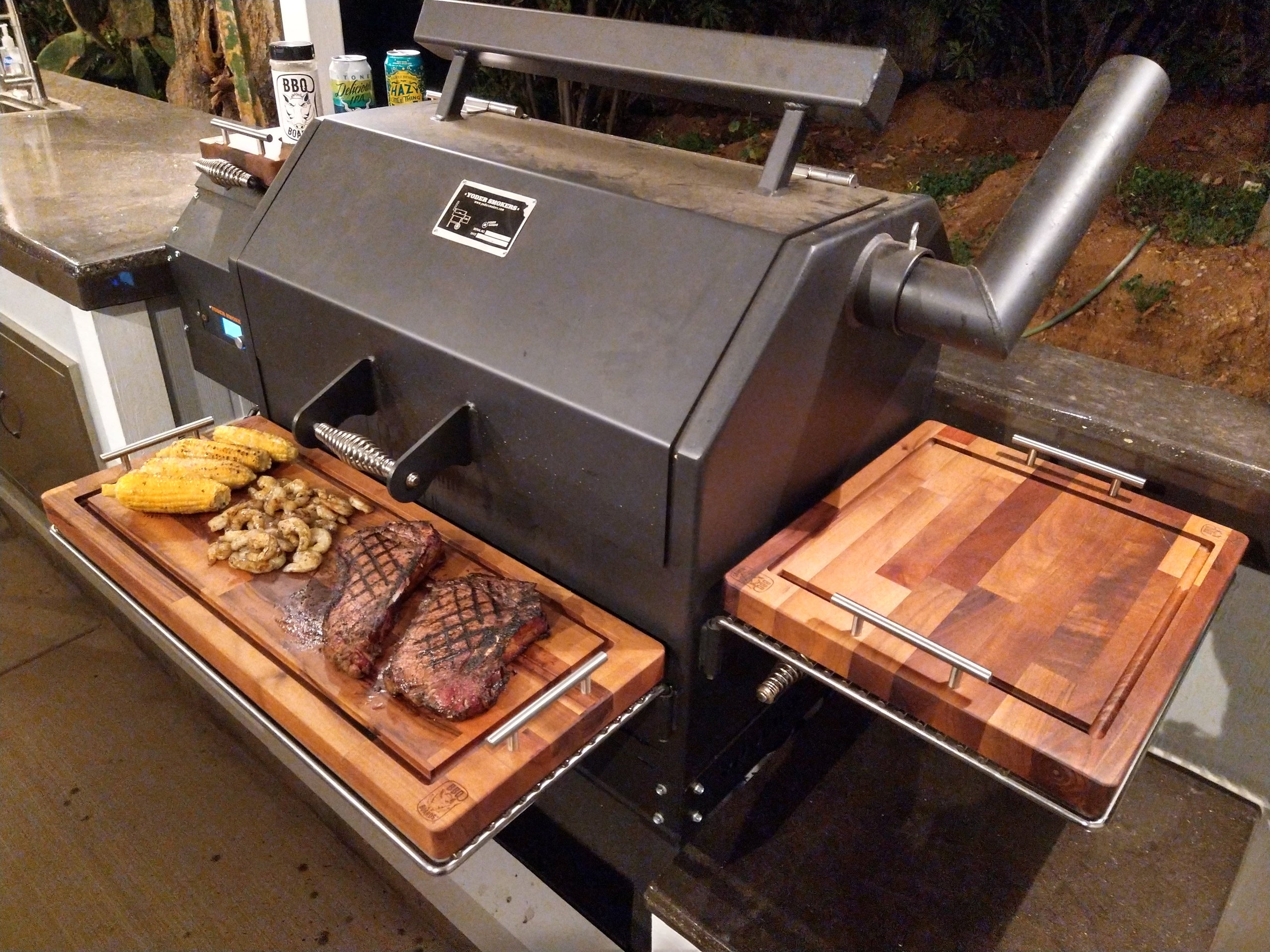 BBQ Boards®, Yoder YS640 Pair, Front & Side Boards (Sold As A Pair)