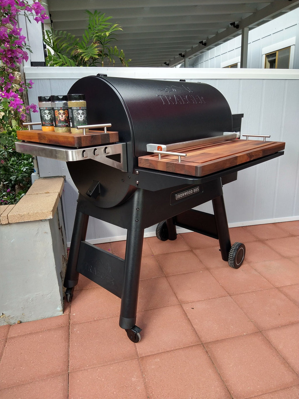 BBQ Boards®, Traeger Ironwood 885 Pair, Front & Side Boards (Sold As A Pair)