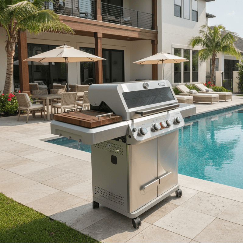 BBQ Boards™ for Monument Grills Mesa 405BZ - Side Board