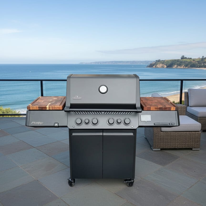 BBQ Boards™ for Napoleon Prestige 500 Connected - Side Boards (Sold As A Matching Pair)
