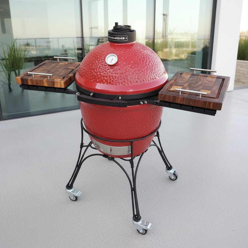 BBQ Boards™ for Kamado Joe Classic Joe I - Side Boards (Sold As A Matching Pair)