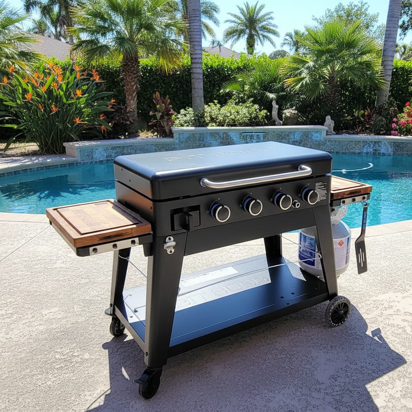 BBQ Boards™ for Pit Boss Lift-Off Griddle - Side Boards (Sold As A Matching Pair)
