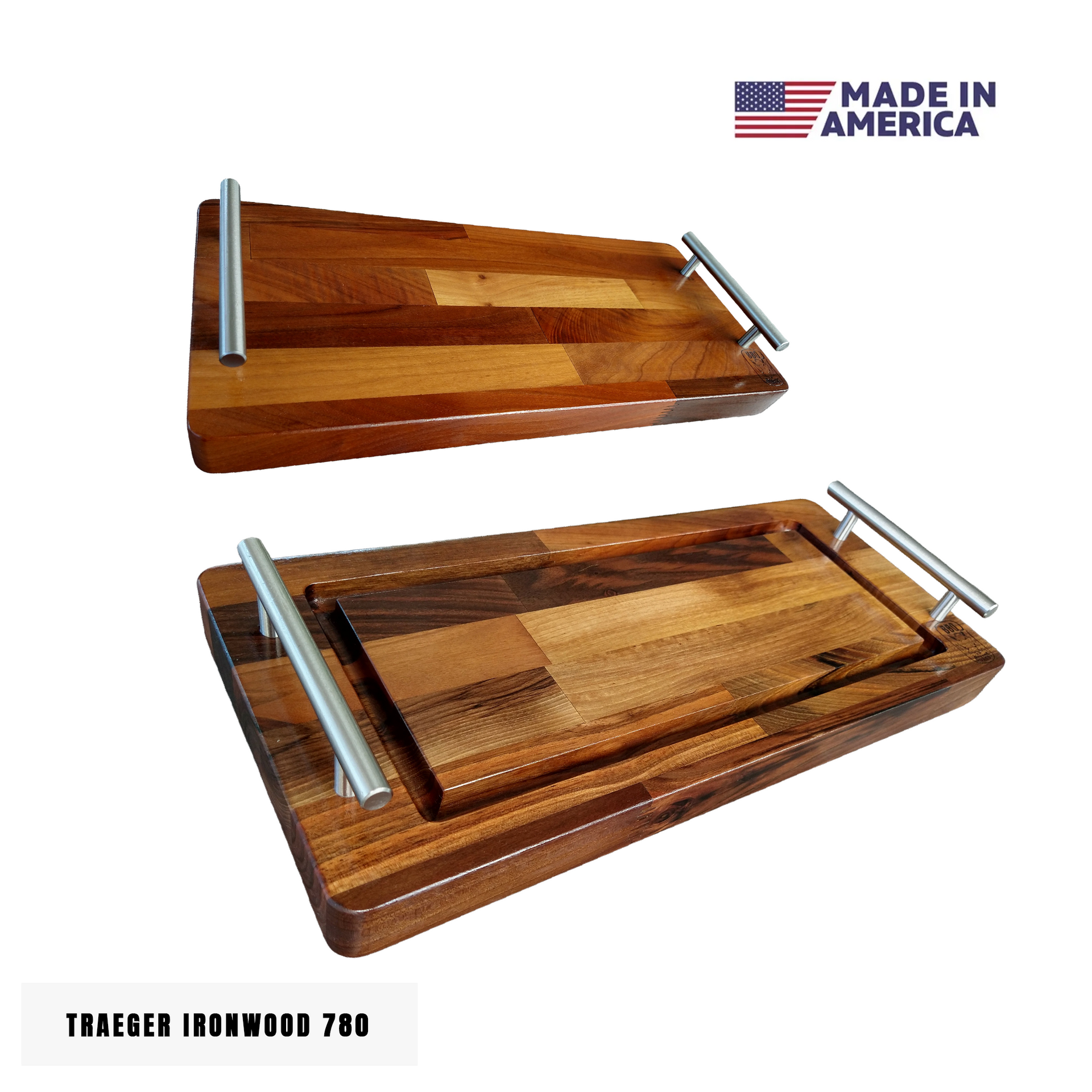 BBQ Boards®, Traeger Pro 780 Pair, Front & Pellet Bin Boards (Sold As A Pair)