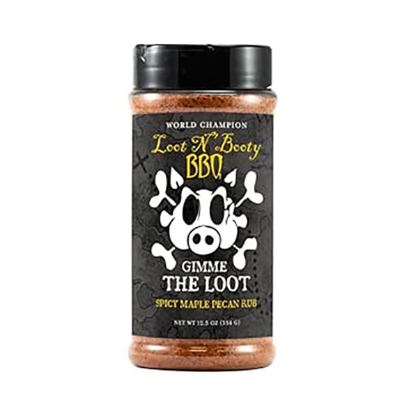 Loot N Booty Gimme The Loot Spicy Maple Pecan Rub