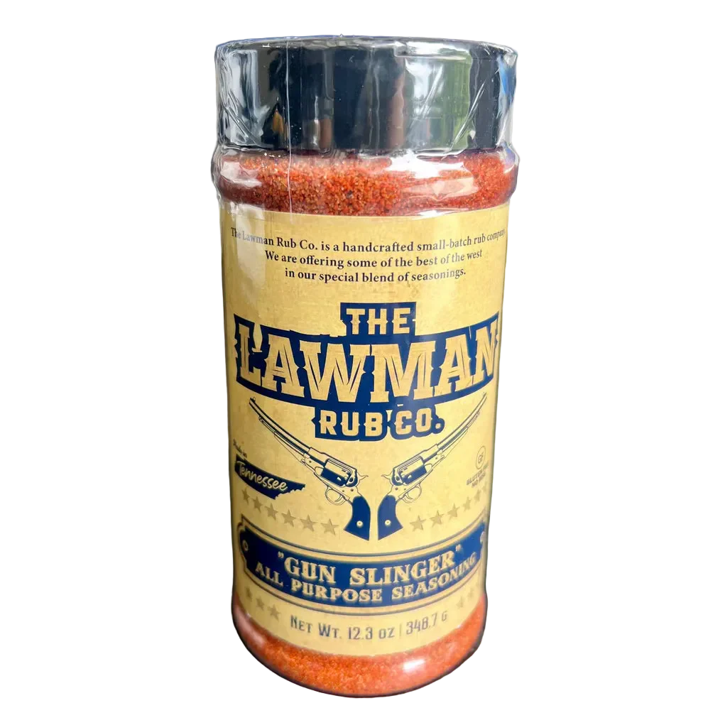 The Gun Slinger — Award-Winning All-Purpose BBQ Seasoning - Lawman Rub Co