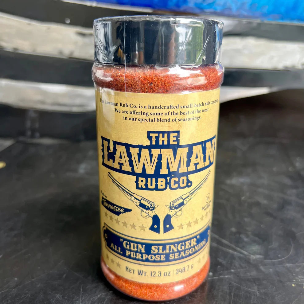 The Gun Slinger — Award-Winning All-Purpose BBQ Seasoning - Lawman Rub Co