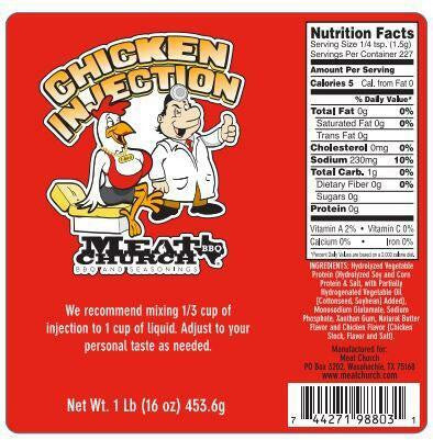 T-Bird's Chicken Injection Meat Church.