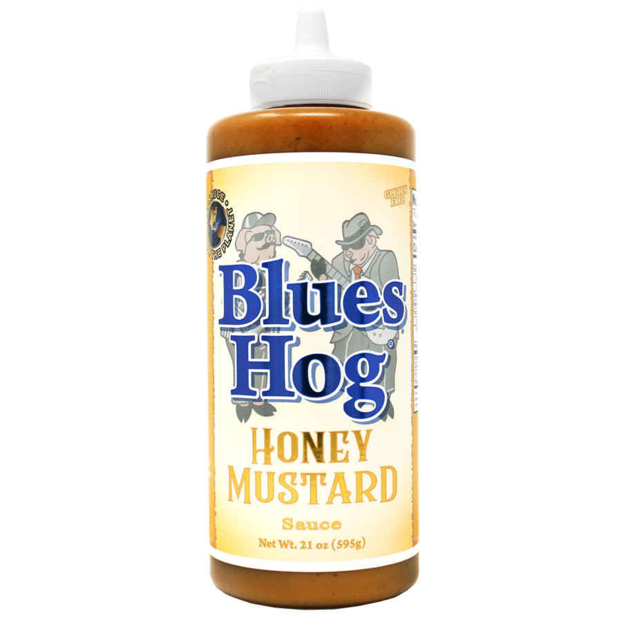 Blues Hog Honey Mustard Sauce Squeeze Bottle 21 oz..