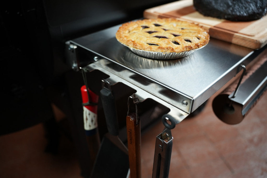 Tactical Stainless Folding Front Shelf for GMG Peak 2.0.