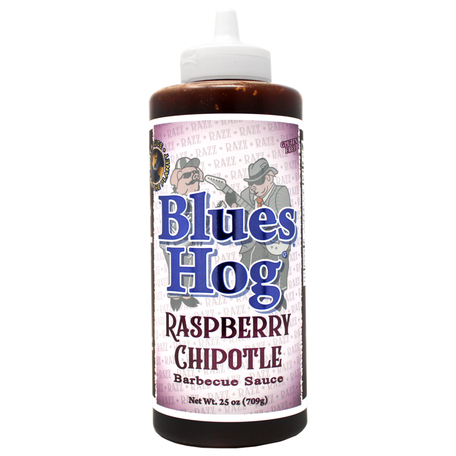 Blues Hog Raspberry Chipotle BBQ Sauce Squeeze Bottle 25 oz..