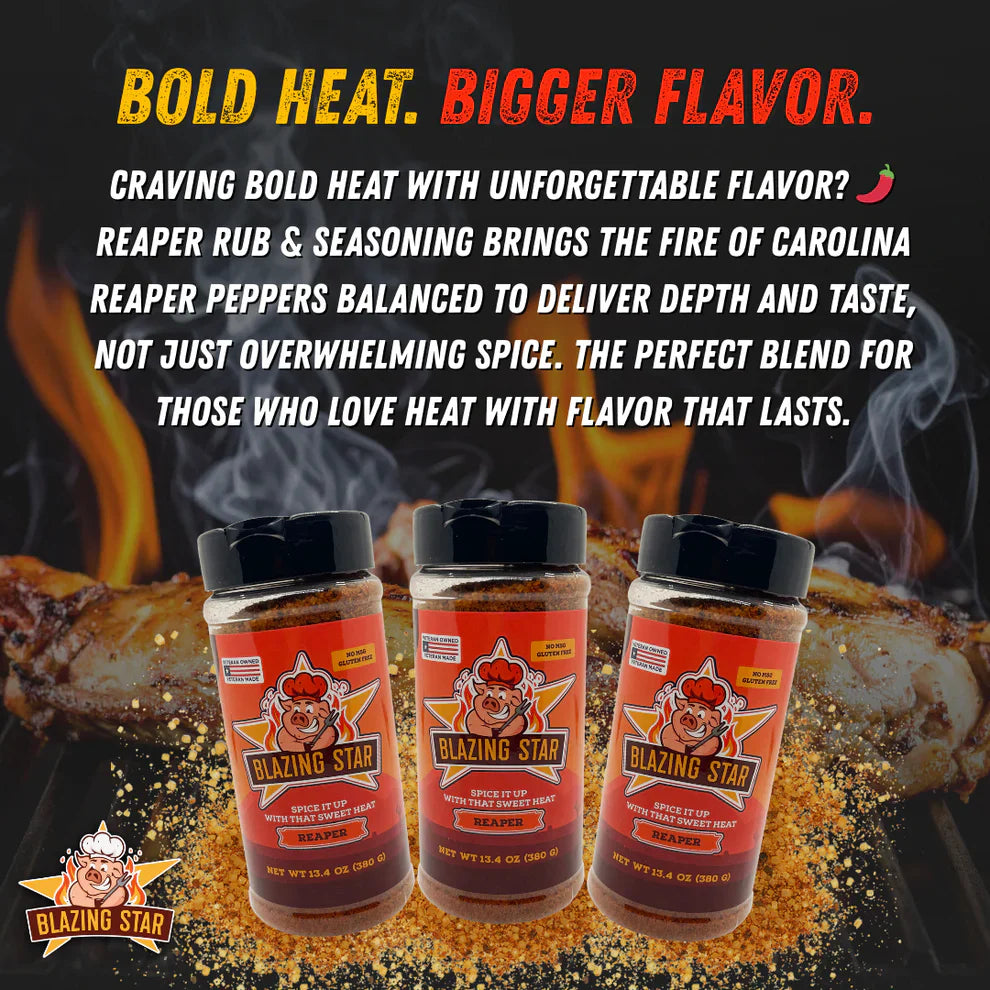 Blazing Star Reaper Rub and Seasoning