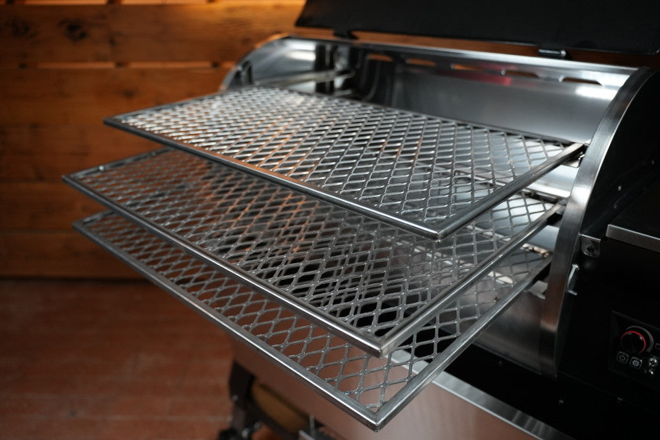 Recteq Turkey Rack Backyard Beast 1200 Recteq PMG Gen2 Rack System - 3 Racks – Pellet ...