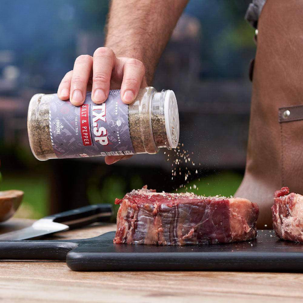TX Salt & Pepper - Frugoni Open Fire Cooking