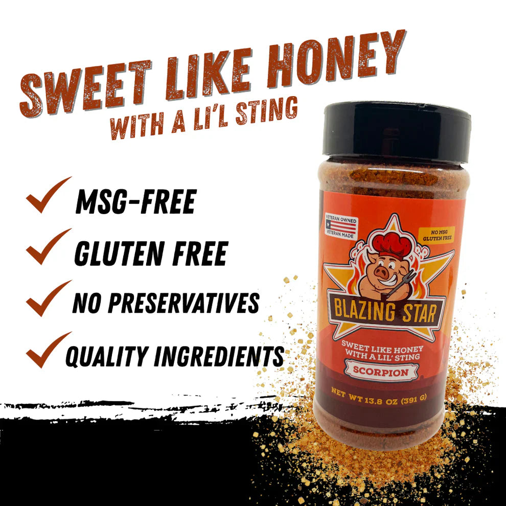 Scorpion Rub and Seasoning - Blazing Star