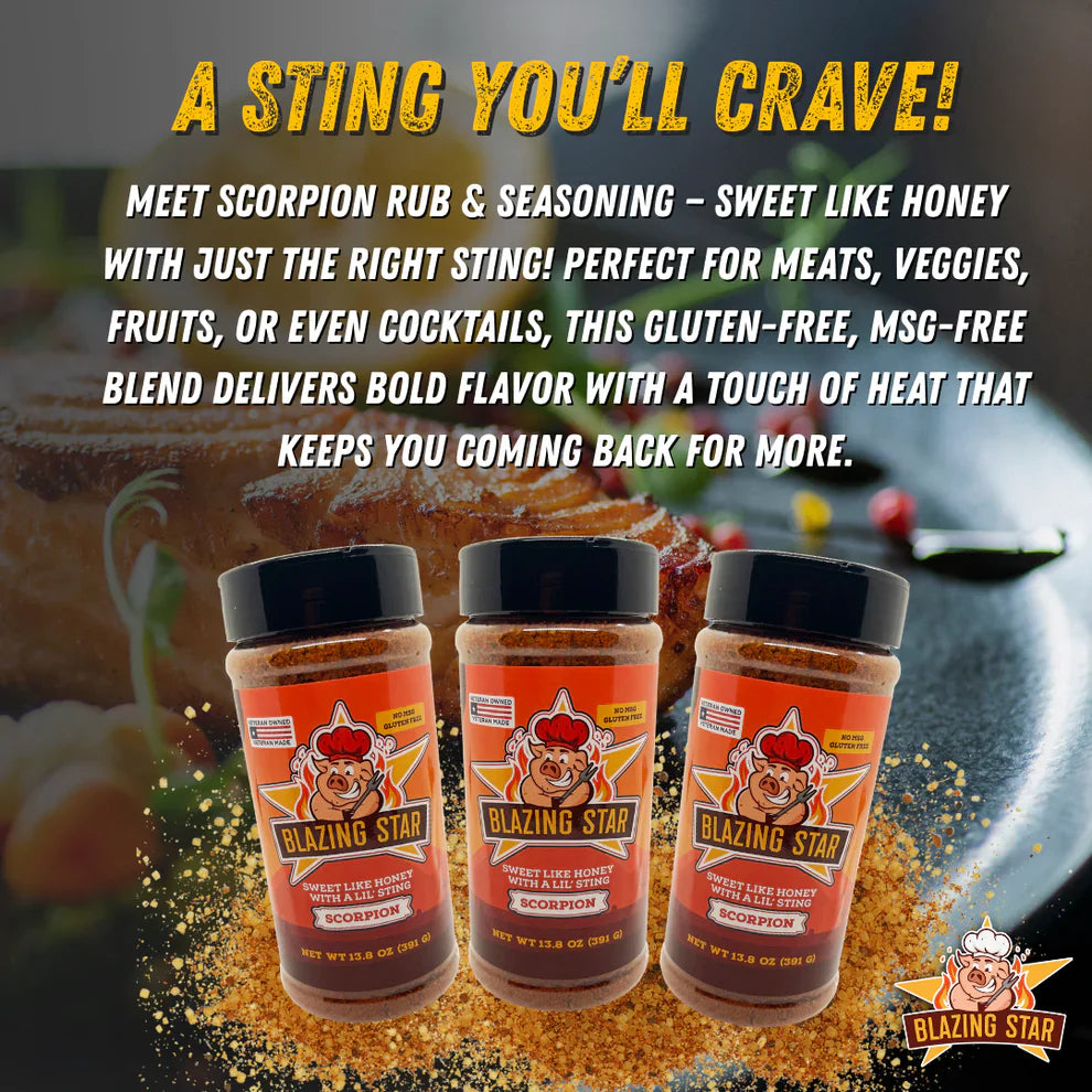 Scorpion Rub and Seasoning - Blazing Star