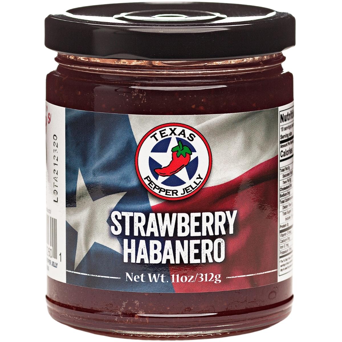 Strawbery Habanero Pepper Jelly