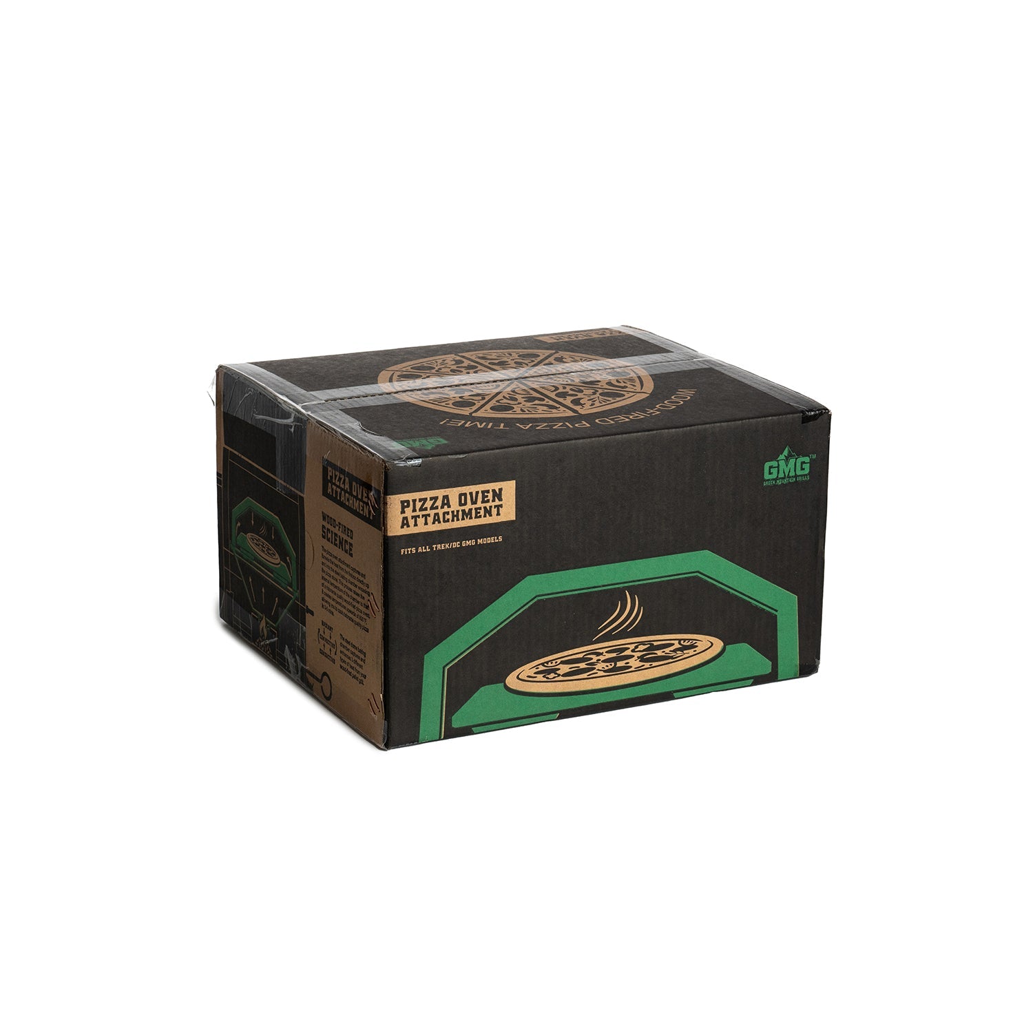 Wood-Fired Pizza Attachment With Stone – TREK/Davy Crockett.