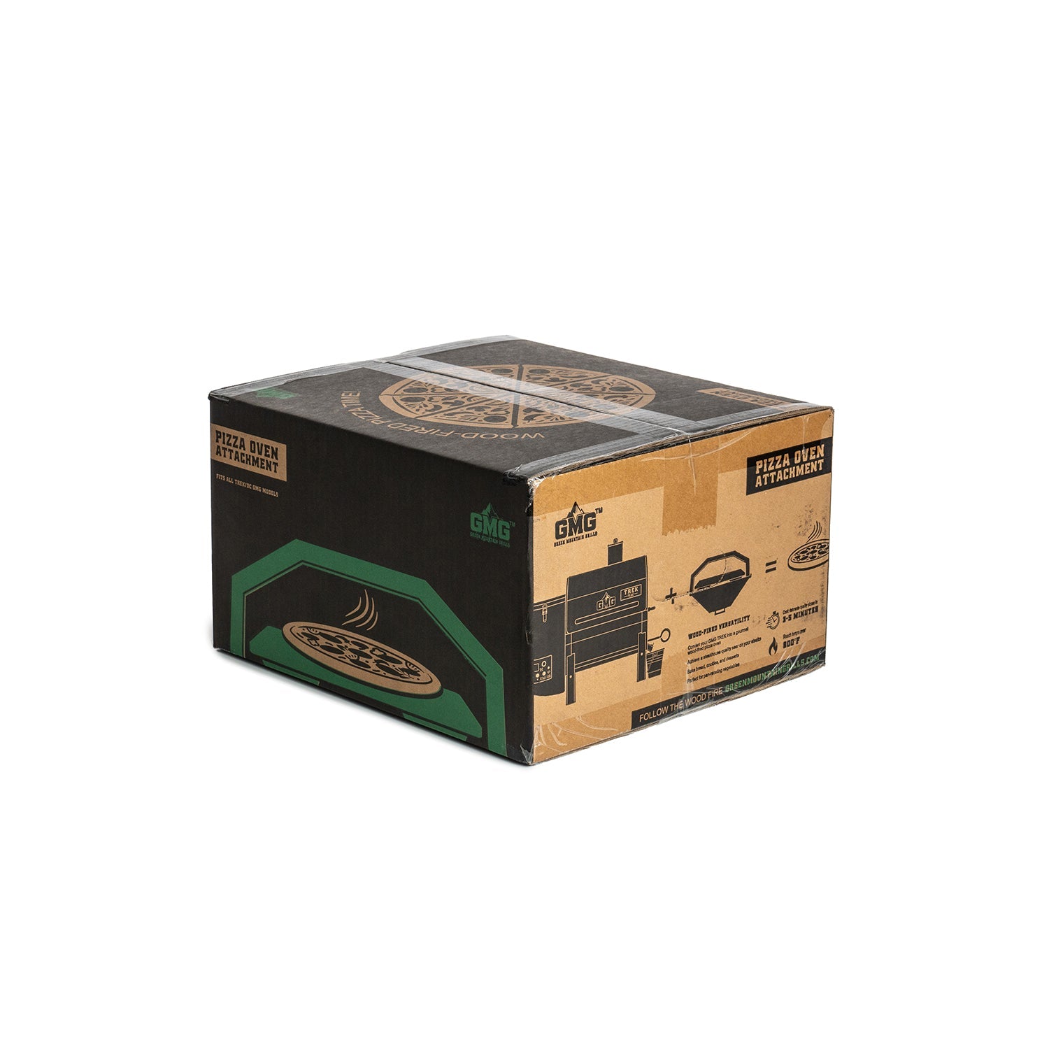 Wood-Fired Pizza Attachment With Stone – TREK/Davy Crockett.