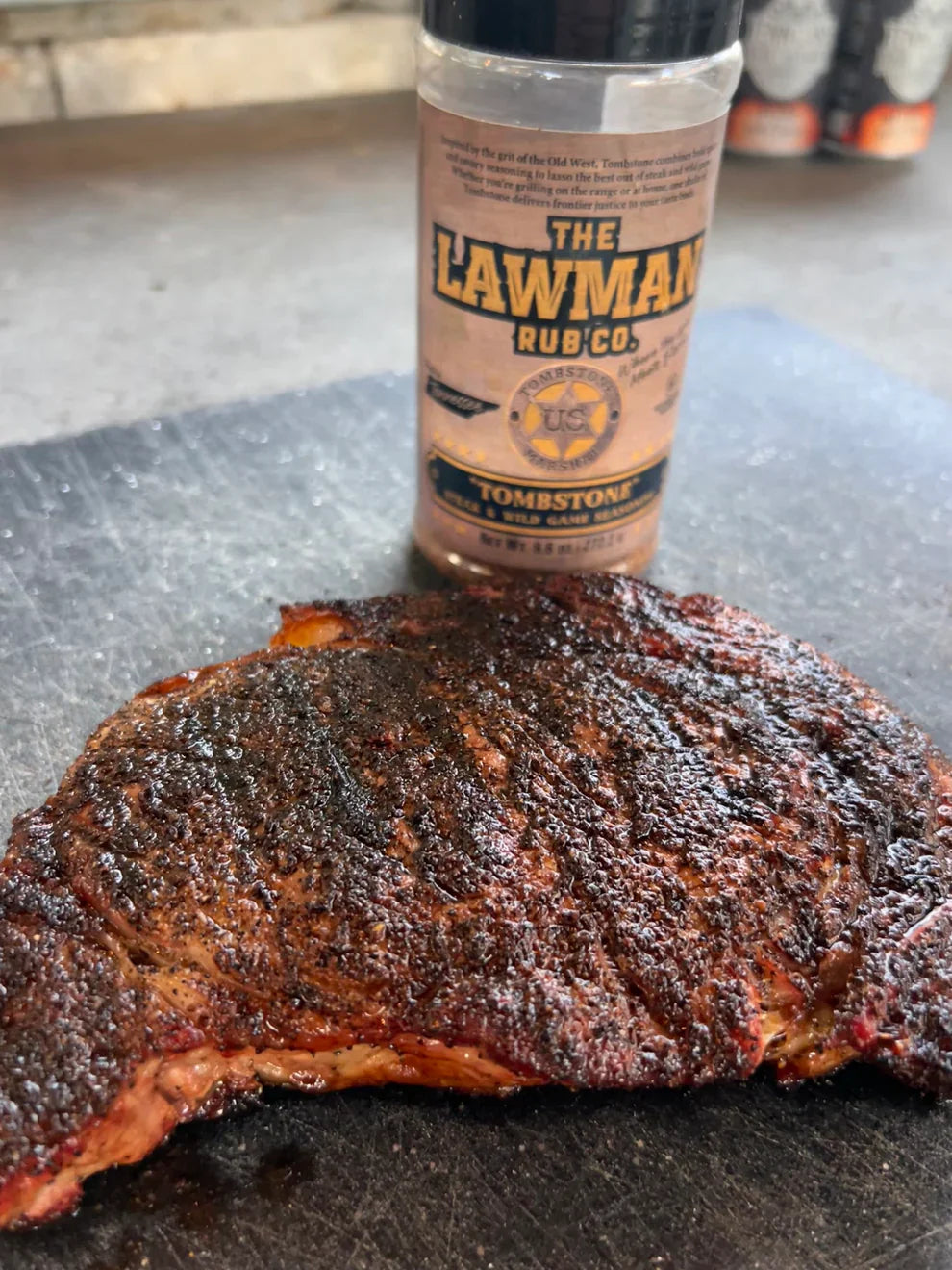 Tombstone Steak and Wild Game seasoning - Lawman Rub Co.