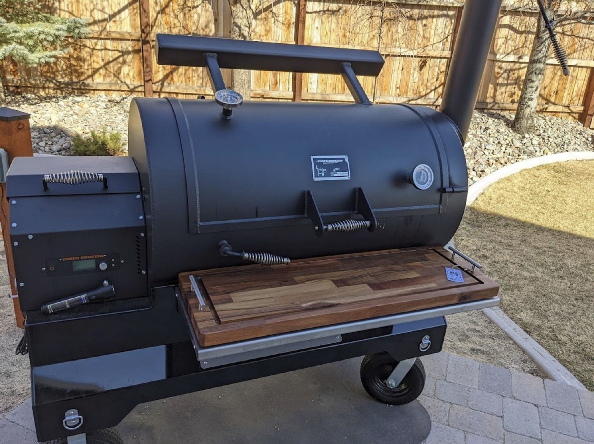 BBQ Boards®, Yoder YS1500 Pair, Front & Pellet Bin Boards (Sold As A Pair)